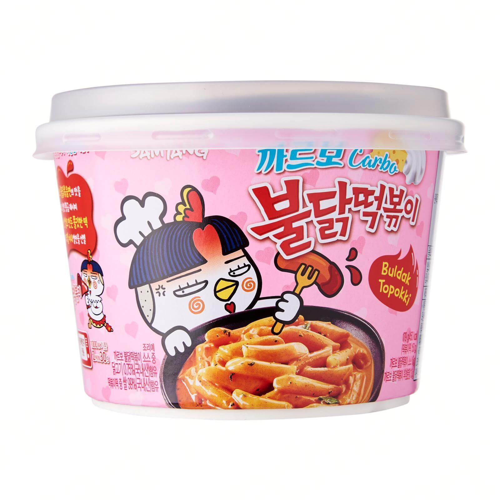 Läs mer om Samyang Hot Chicken Flavor Carbo Topokki 179g