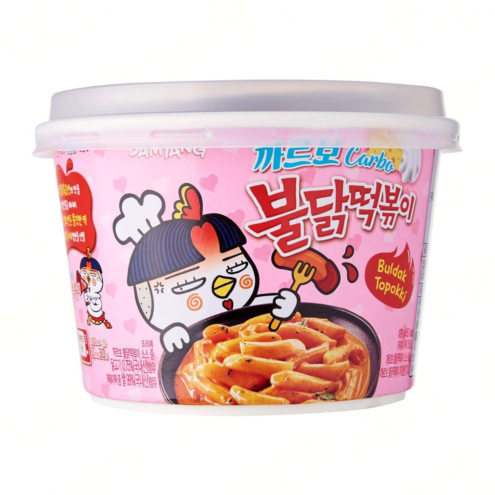 Läs mer om Samyang Hot Chicken Flavor Carbo Topokki 179g