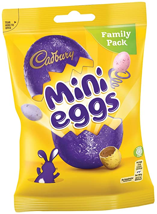 Läs mer om Cadbury Mini Eggs 296g