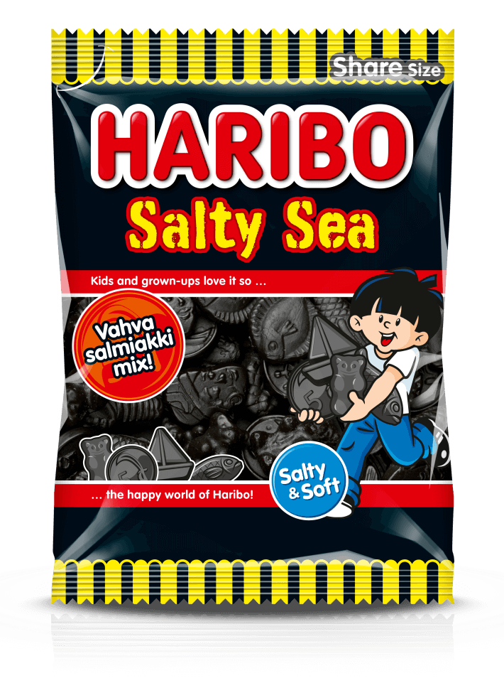 Läs mer om Haribo Salty Sea 170g