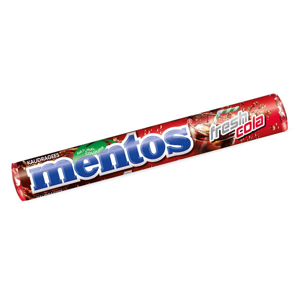 Läs mer om Mentos Rulle Fresh Cola 37.5g