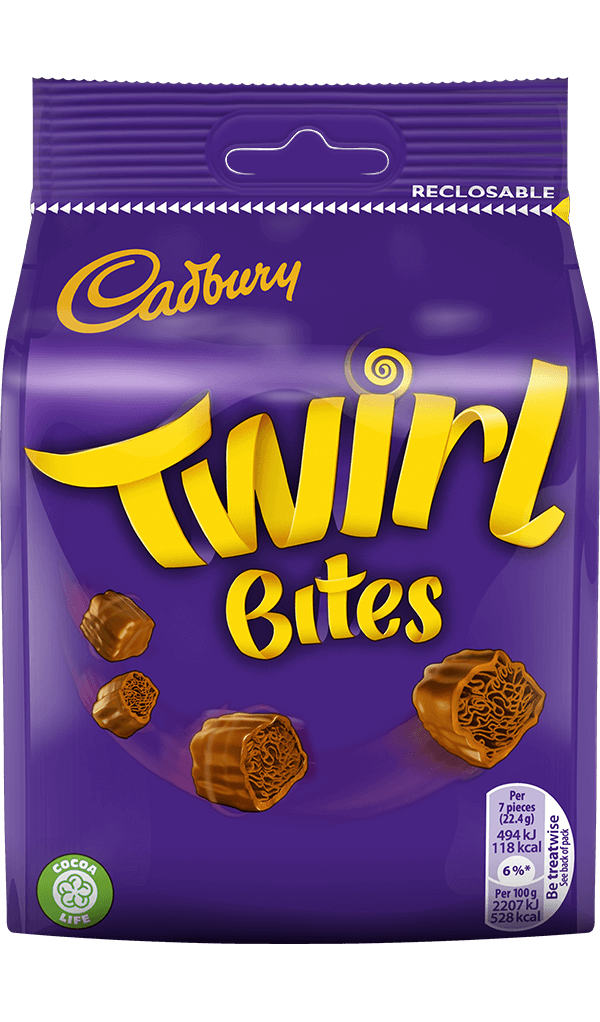 Cadbury Twirl Bites 109g