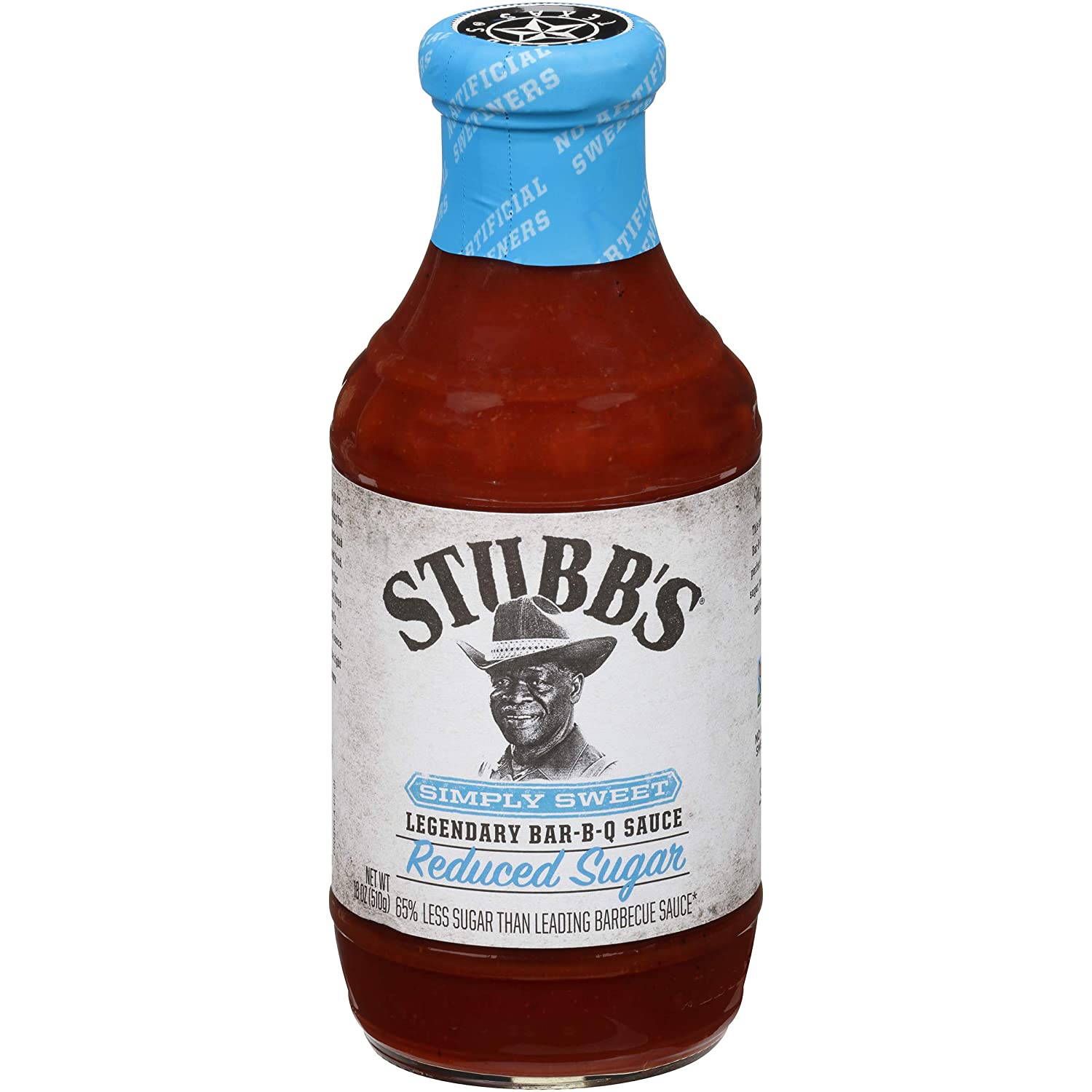 Läs mer om Stubbs Simply Sweet Reduced Sugar BBQ Sauce 510g