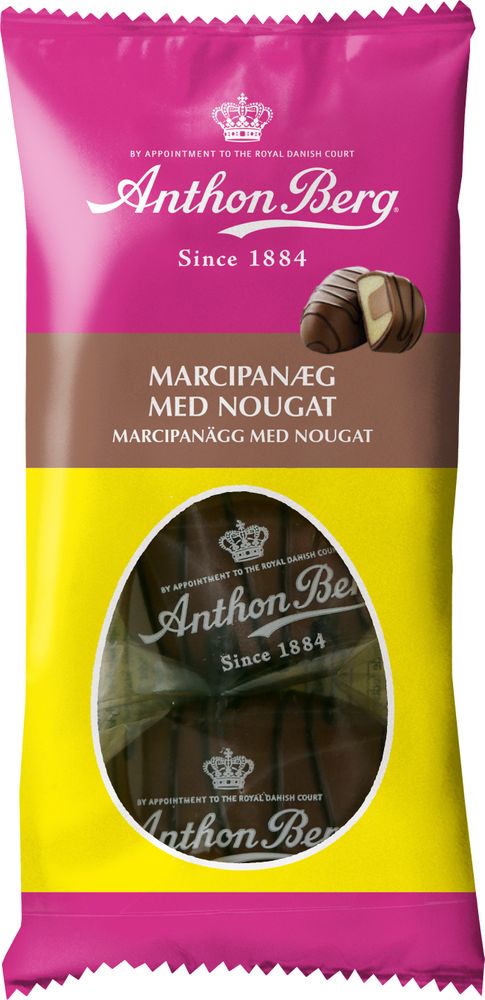 Läs mer om Anthon Berg Marsipanägg Nougat 3x30g