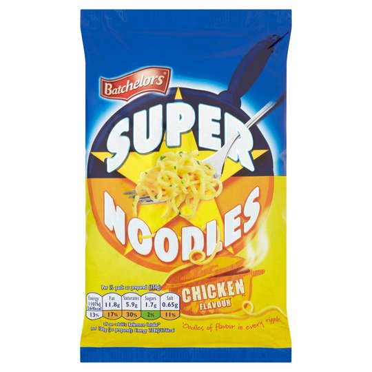 Läs mer om Batchelors Super Noodles Chicken 3-pack 270g