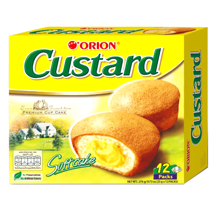 Läs mer om Orion Custard Cake 12-pack 276g