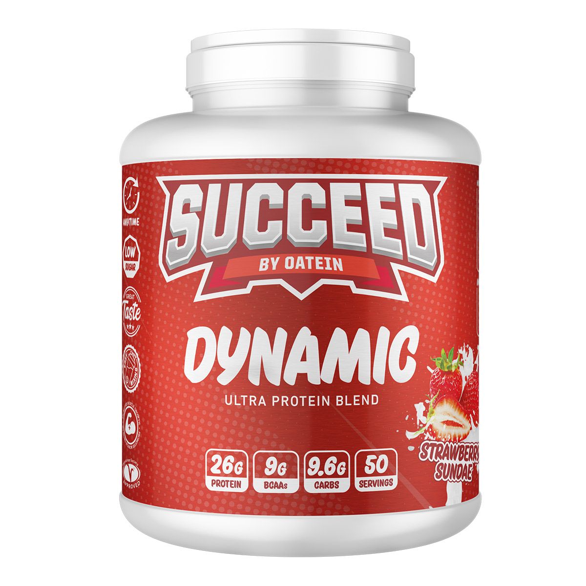 Oatein Succeed Dynamic Protein Blend - Strawberry 2kg