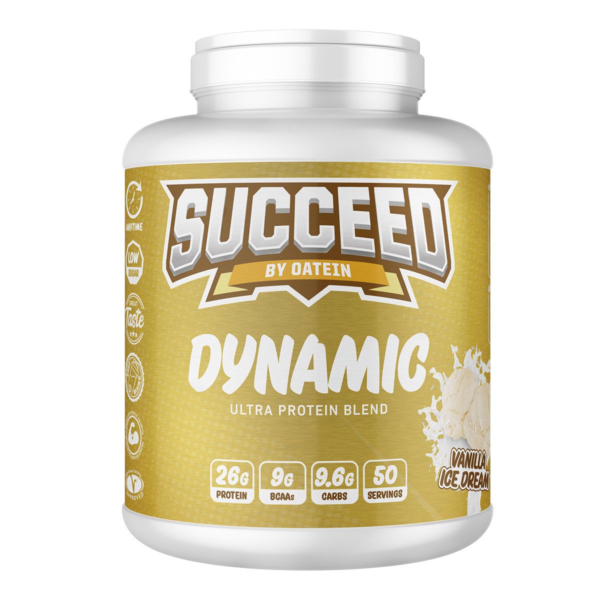 Oatein Succeed Dynamic Protein Blend - Vanilla 2kg