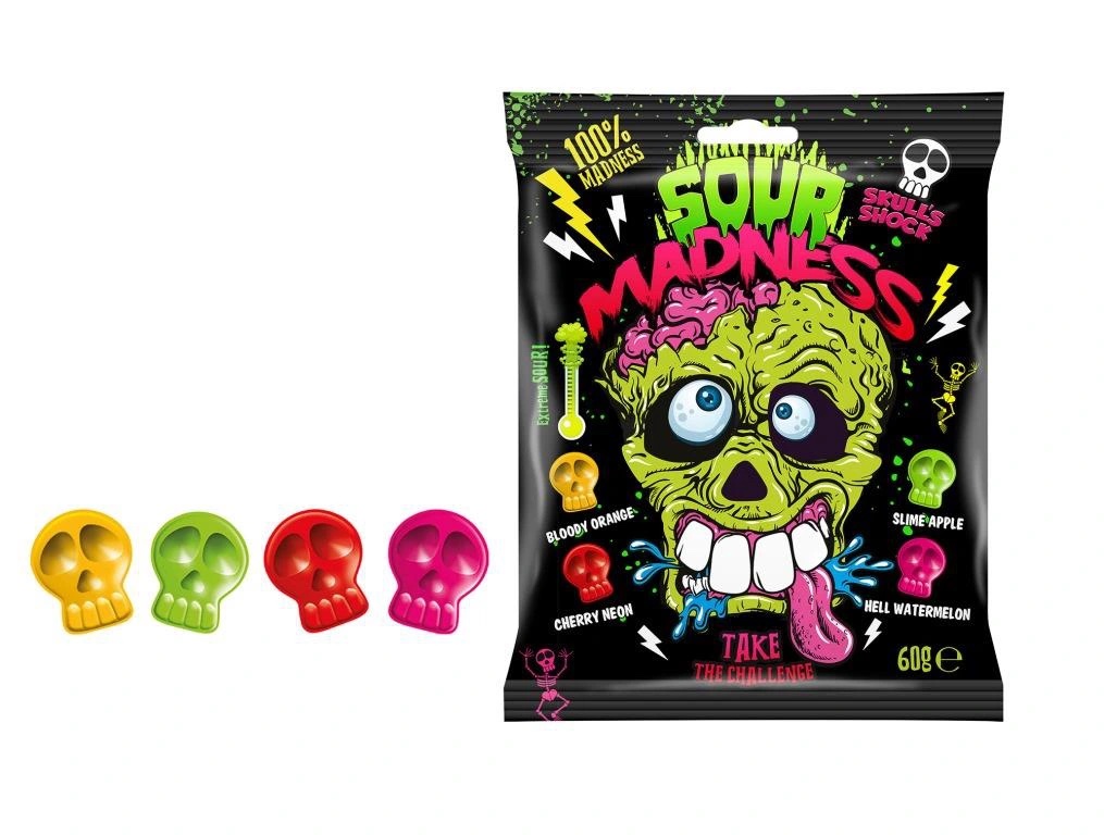 Läs mer om Sour Madness Black 60g