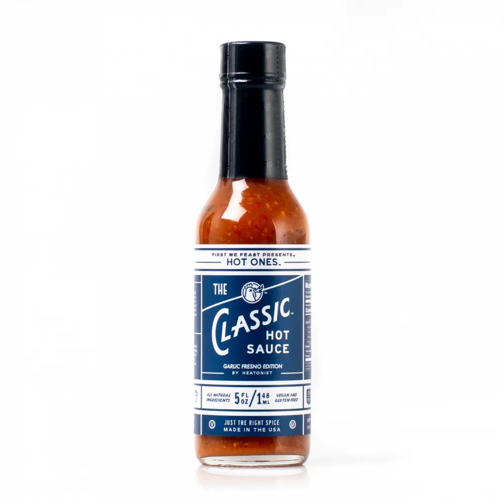 Läs mer om Hot Ones The Classic Garlic Fresno Edition 148ml