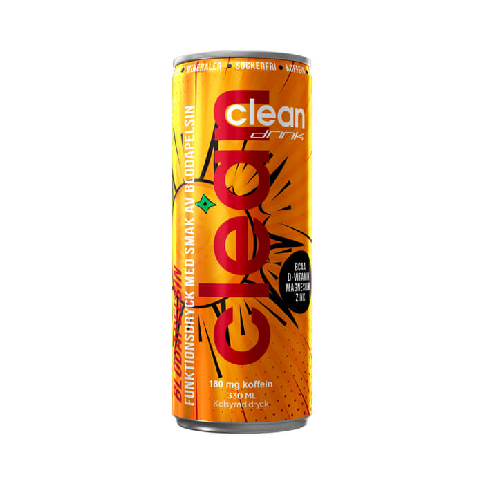 Clean Drink - Blodapelsin 33cl