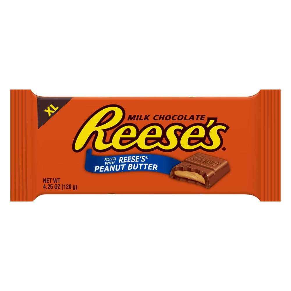 Reeses Milk Chocolate Peanut Butter Bar 120g