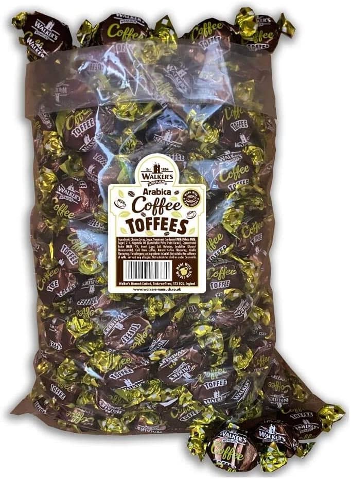 Läs mer om Walkers Arabic Coffee Toffees 2.5kg