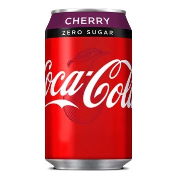 Läs mer om Coca-Cola Cherry Zero Sugar 330ml