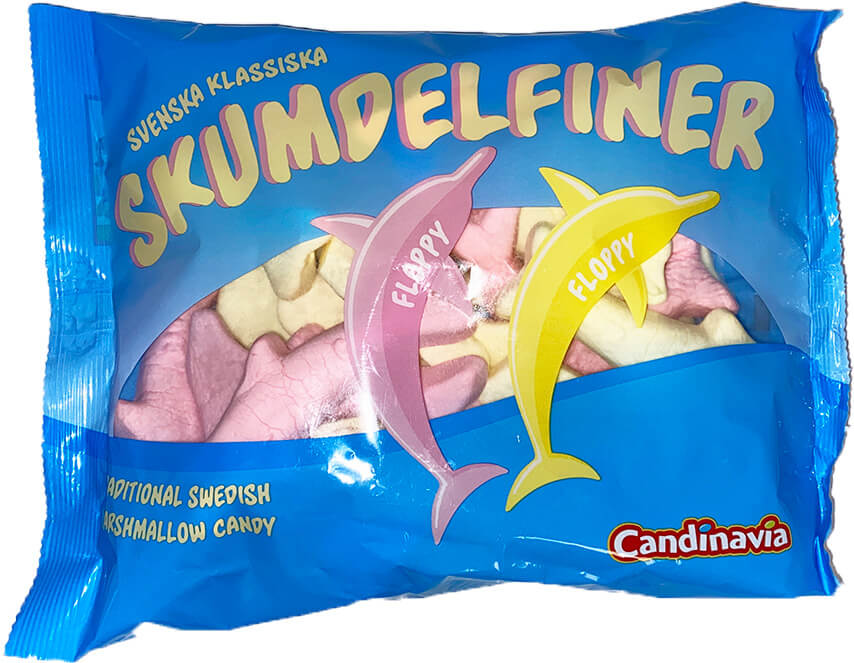 Skumdelfiner 550g