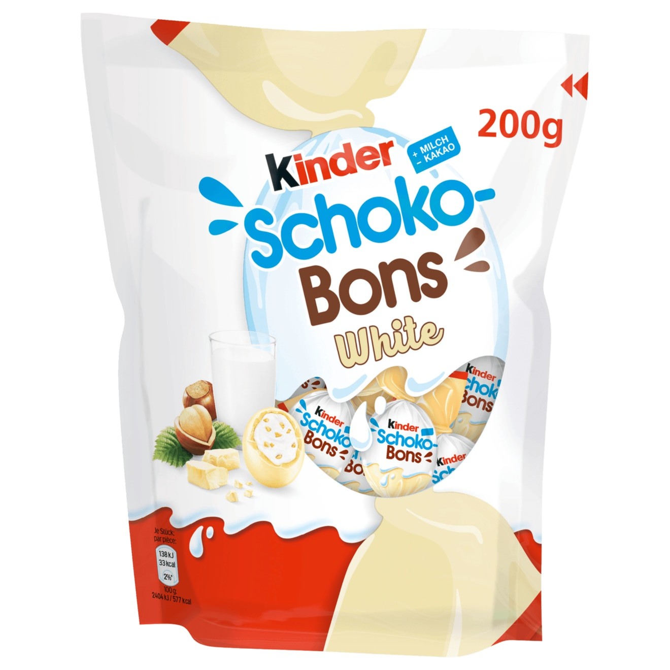 Läs mer om Kinder Schoko-Bons White 200g