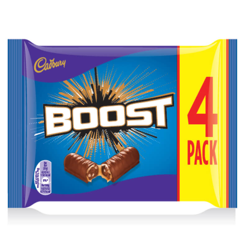 Läs mer om Cadbury Boost 4-pack 136g