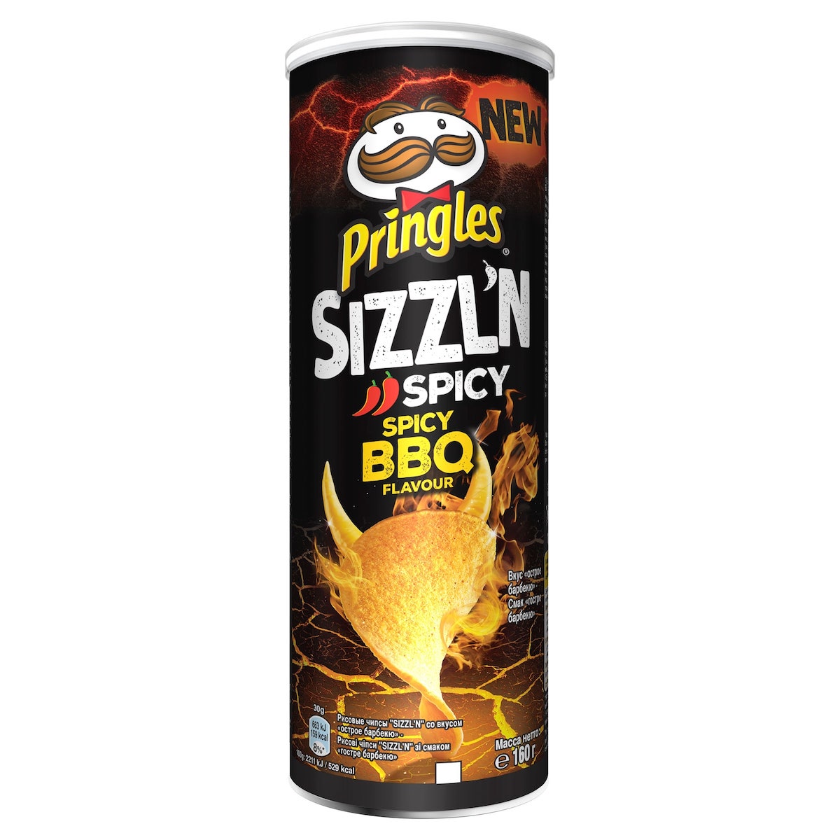 Läs mer om Pringles Sizzln Spicy BBQ 180g