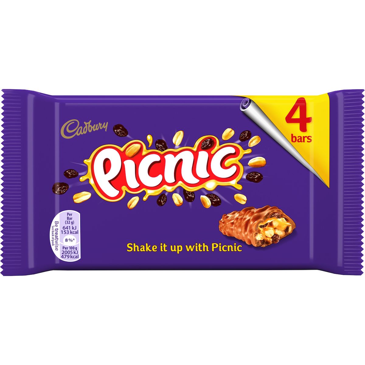 Cadbury Picnic 4-pack 128g