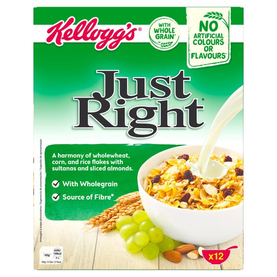 Kelloggs Just Right 500g