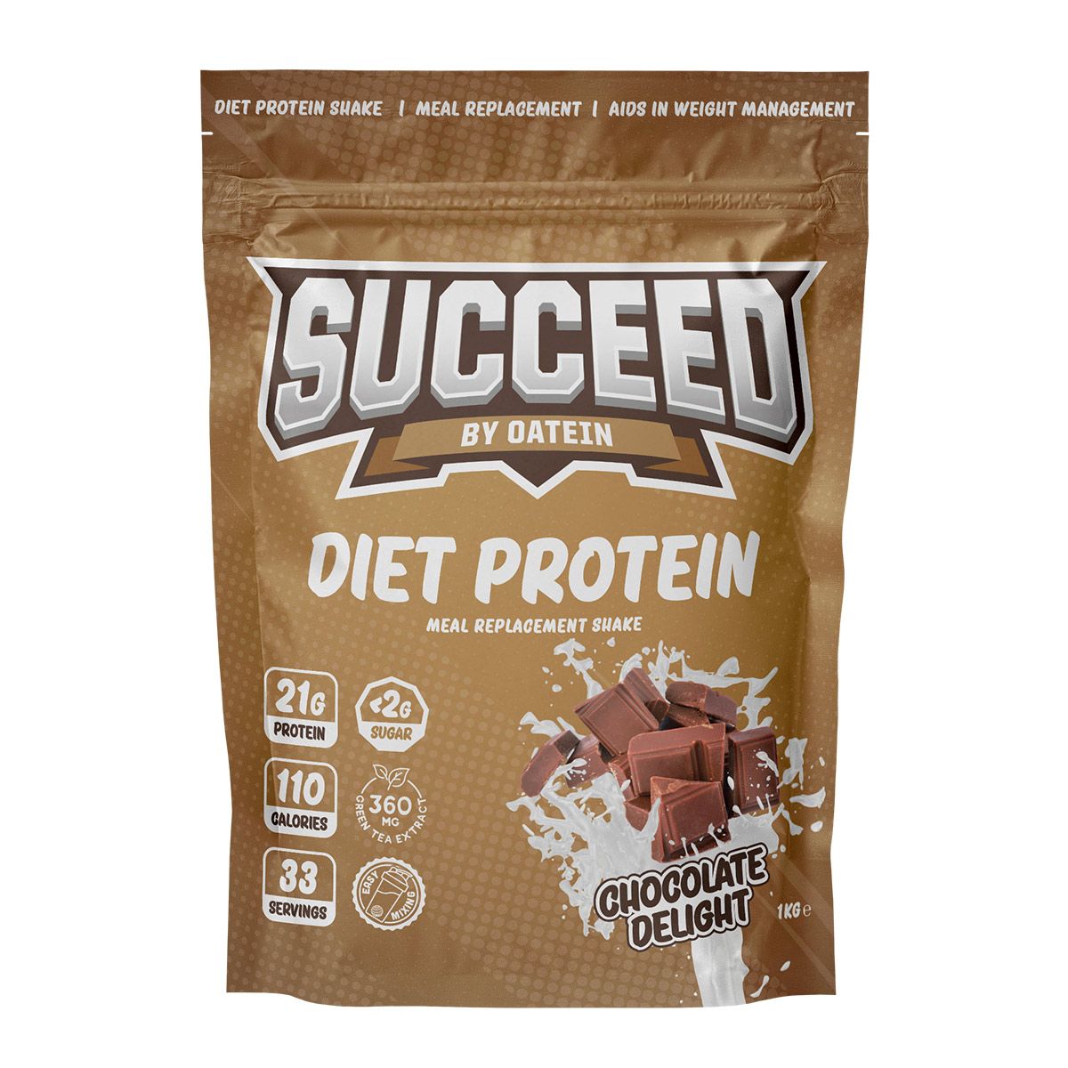Oatein Succeed Diet Whey - Chocolate Delight 1kg