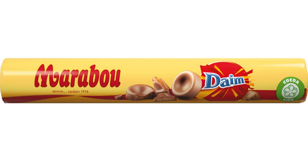 Läs mer om Marabou Mjölkchoklad med Daim Rulle 67g