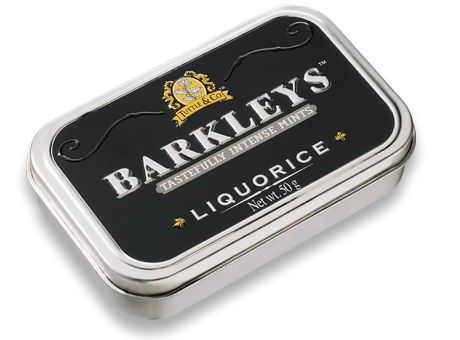 Läs mer om Barkleys Mints - Liquorice 50g