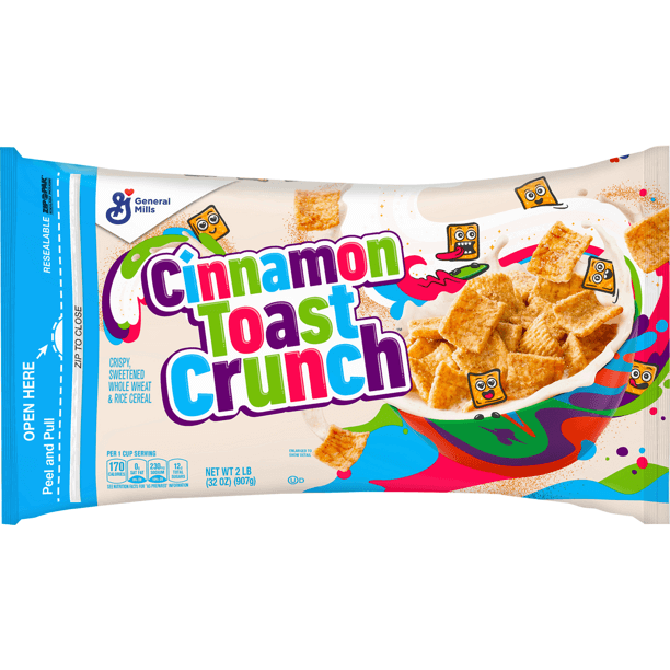 Läs mer om Cinnamon Toast Crunch Cereal 907g