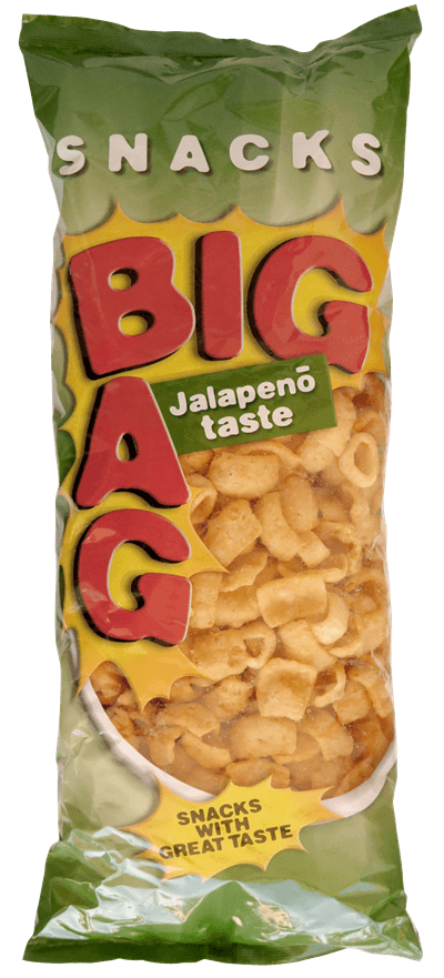 Läs mer om OK Snacks Big Bag Jalapeno Taste 330g