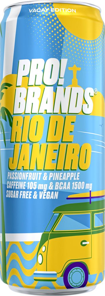 Läs mer om Pro Brands BCAA Rio de Janeiro 33cl