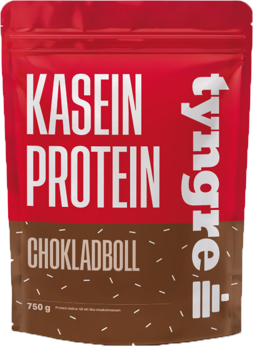 Tyngre Kasein Protein Chokladboll 750g