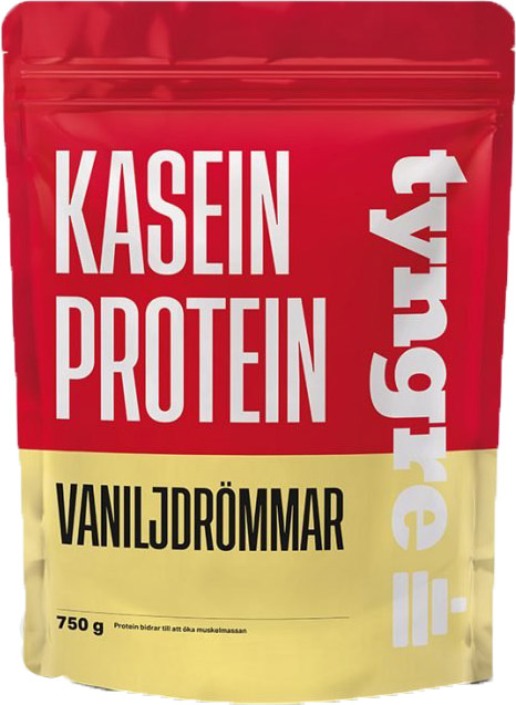 Läs mer om Tyngre Kasein Protein Vaniljdrömmar 750g