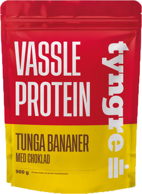 Läs mer om Tyngre Vassleprotein - Tunga Bananer 900g