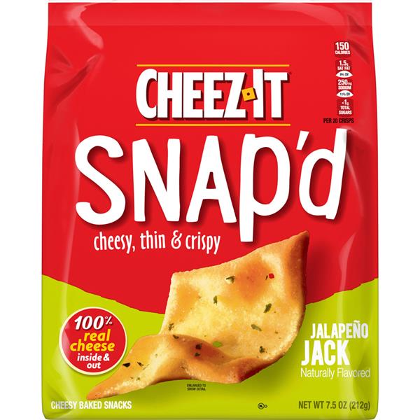 Cheez-It Snap´d Jalapeno Jack 212g