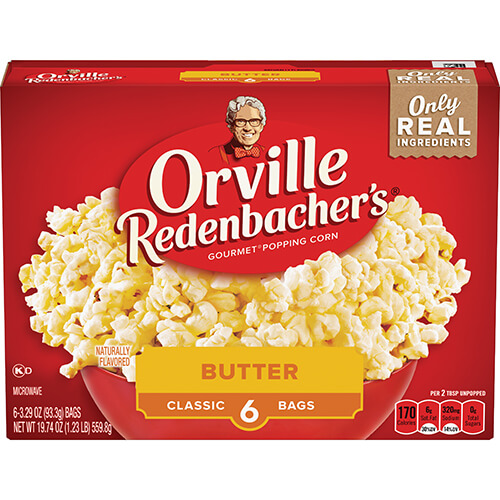 Läs mer om Orville Redenbachers Popcorn Butter 6-Pack