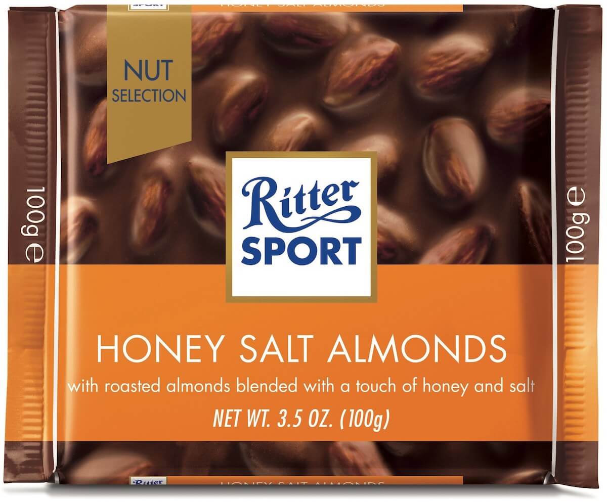 Ritter Sport Honey Salted Almond 100g | Godis - Choklad | Gottegrisen