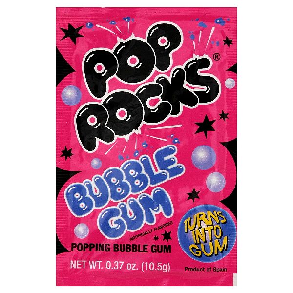 Pop Rocks Bubble Gum