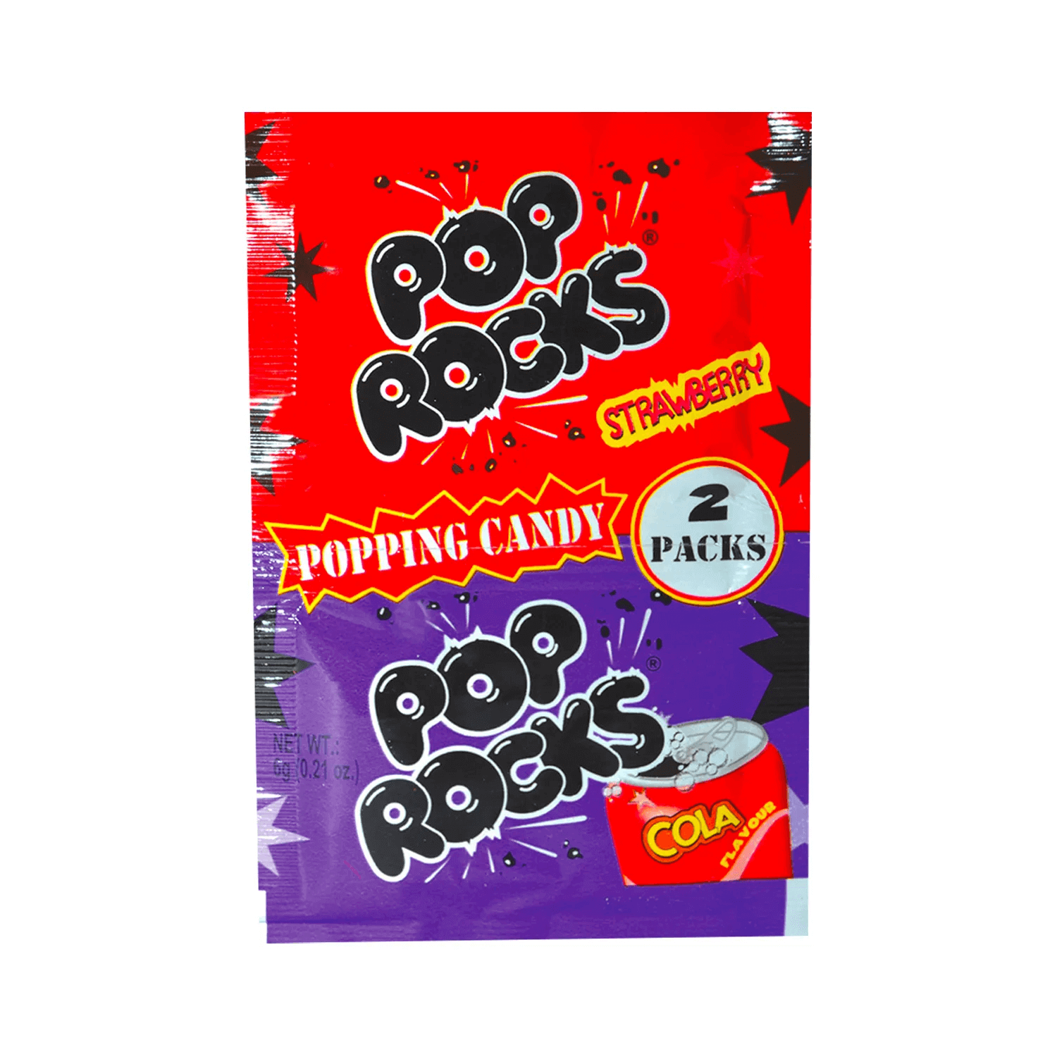 Läs mer om Pop Rocks Duo Cola/Strawberry 6g