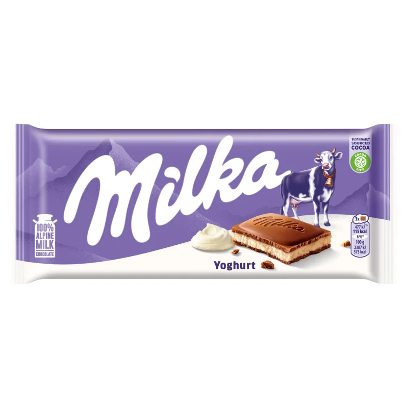 Milka Mjölkchokladkaka Yoghurt 100g