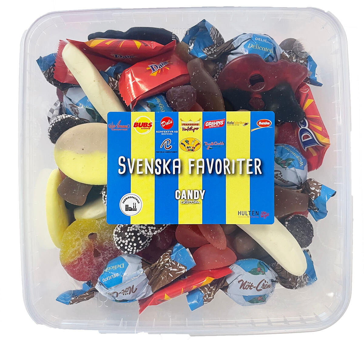 Lösgodismix Svenska Favoriter 700g