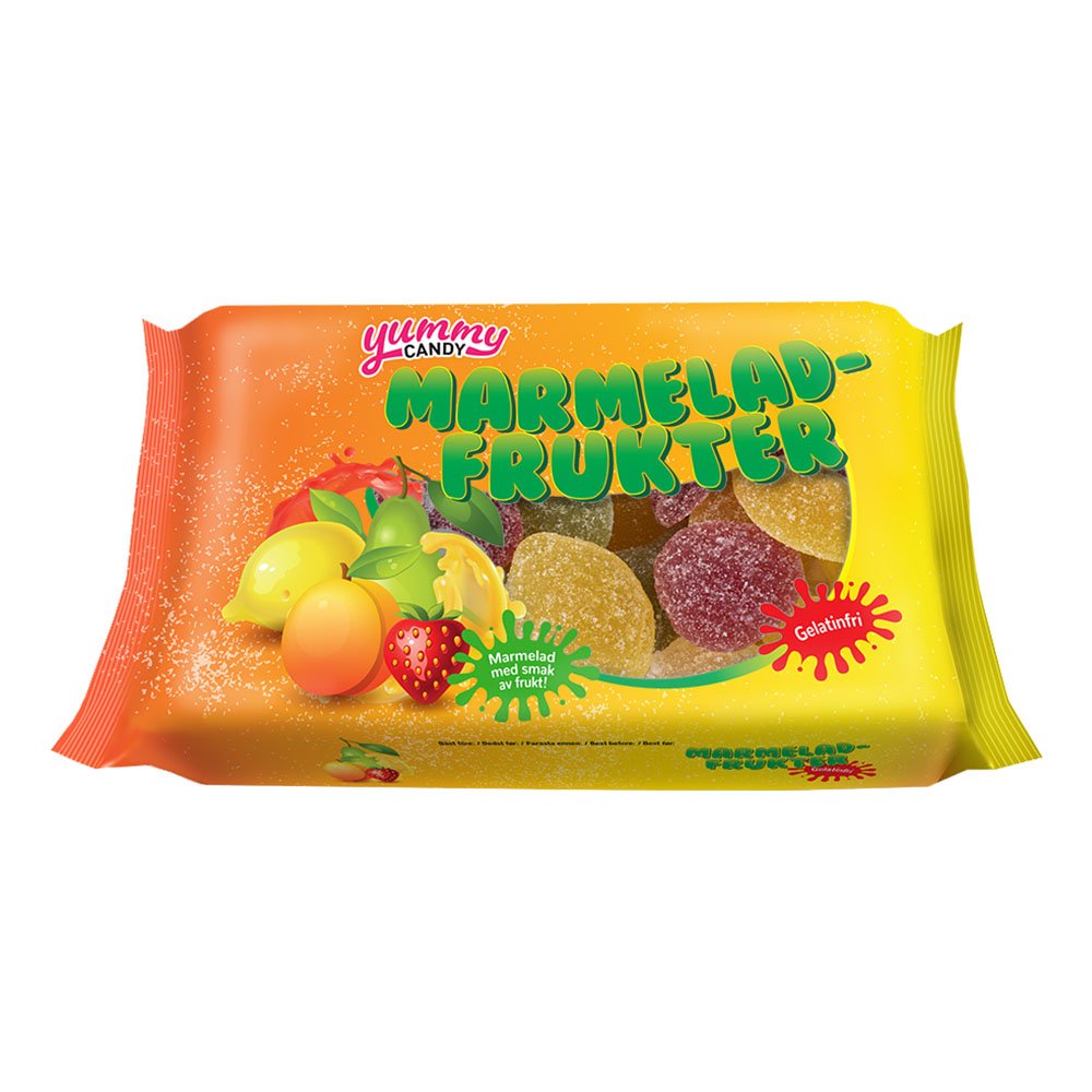 Yummy Candy Marmeladfrukter 180g