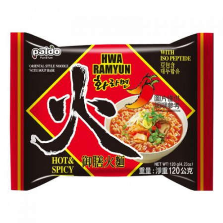 Läs mer om Paldo HWA Ramen Noodles Hot & Spicy 120g