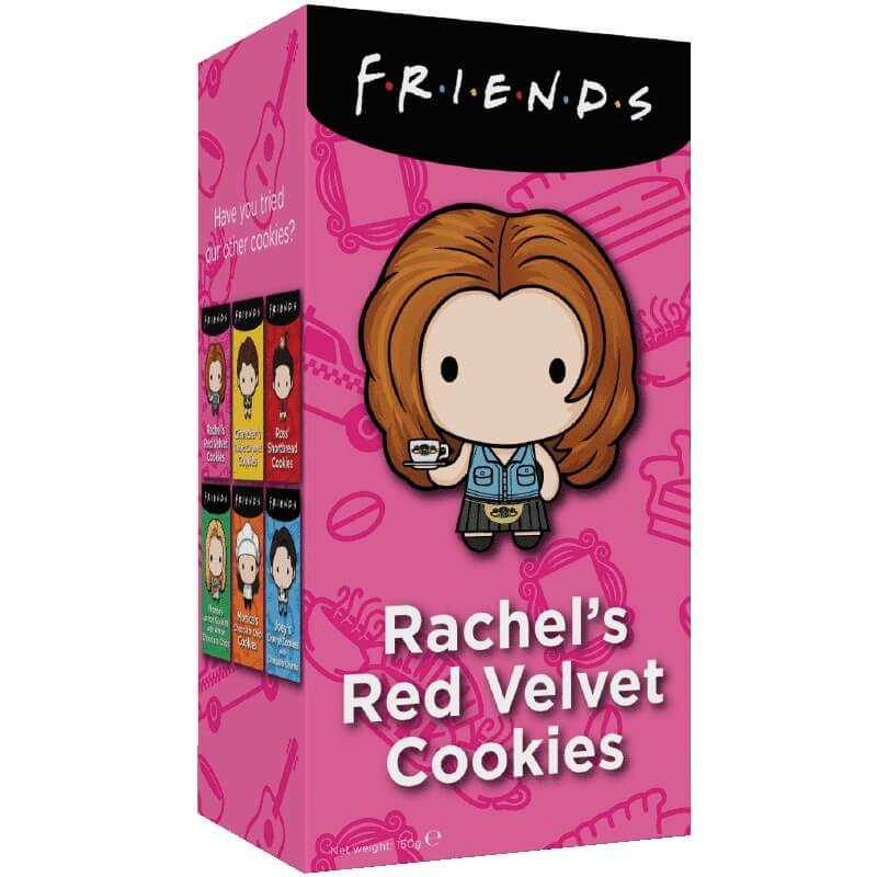 Läs mer om Friends Cookies - Rachels Red Velvet 150g