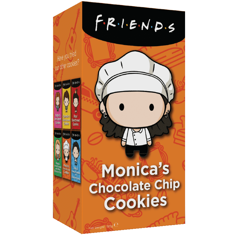 Läs mer om Friends Cookies - Monica´s Chocolate Chip 150g