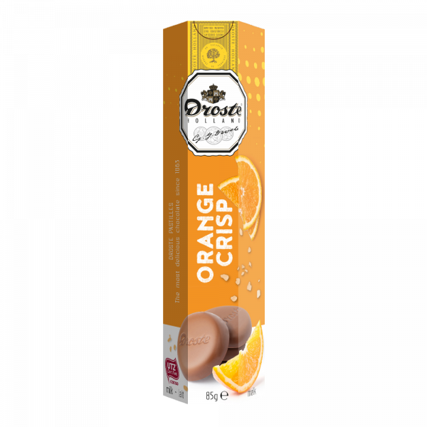 Läs mer om Droste Choklad Orange Crisp 85g