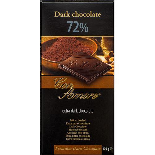Con Amore Dark Chocolate 72% 100g