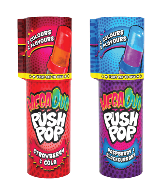 Läs mer om Mega Push Pop Duo 30g