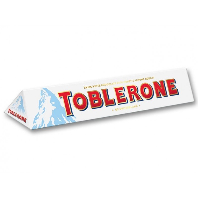 Läs mer om Toblerone Vit 100g