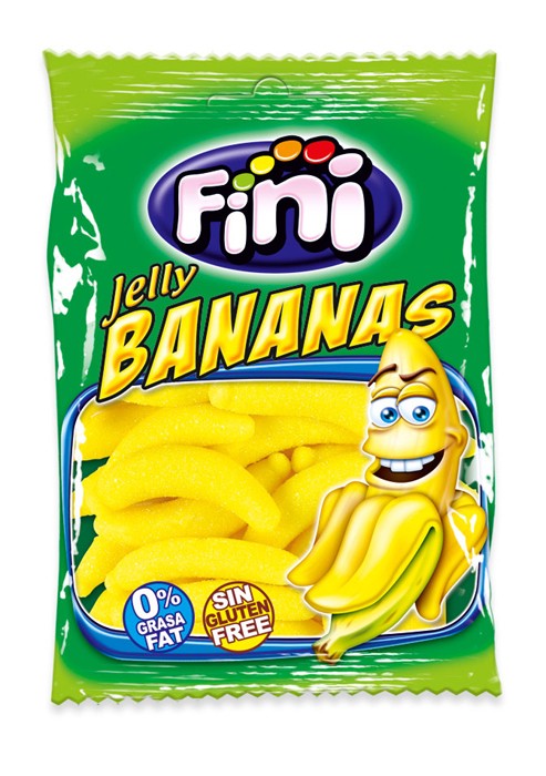Läs mer om Fini Jelly Bananas 80g