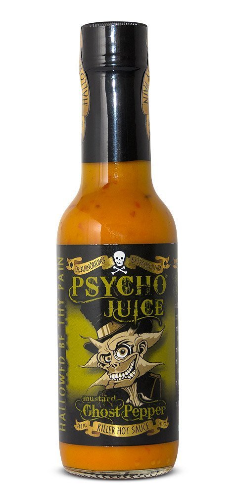 Psycho Juice Mustard Ghost Pepper 148ml